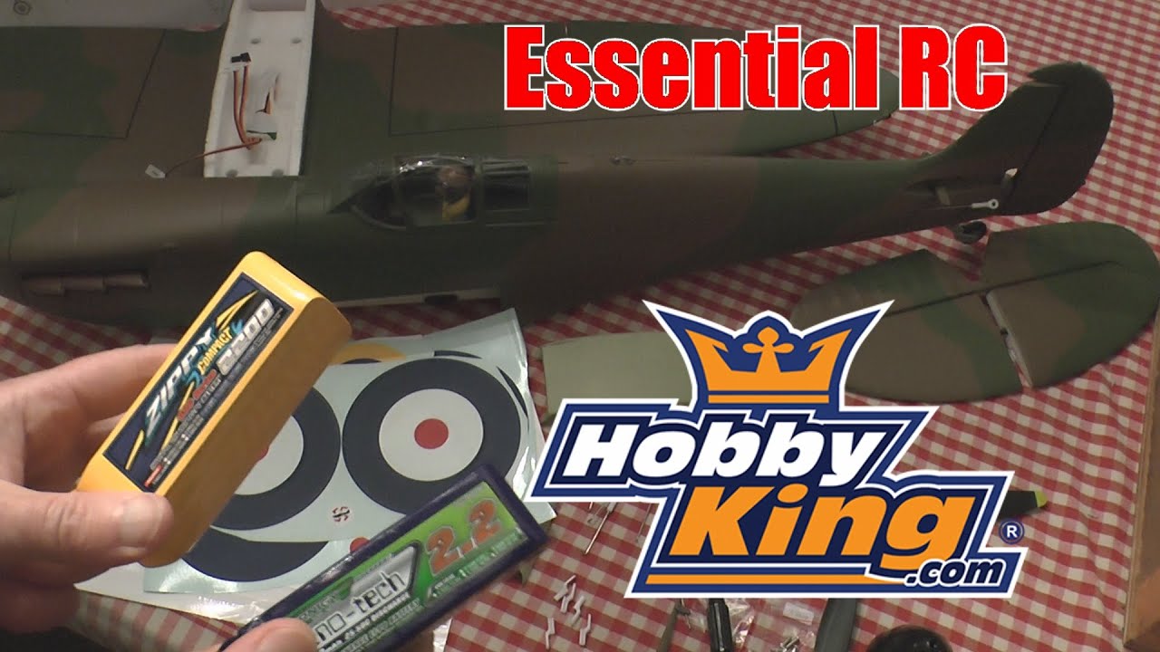 Durafly™ Spitfire Mk1a 1100mm UNBOX AND BUILD