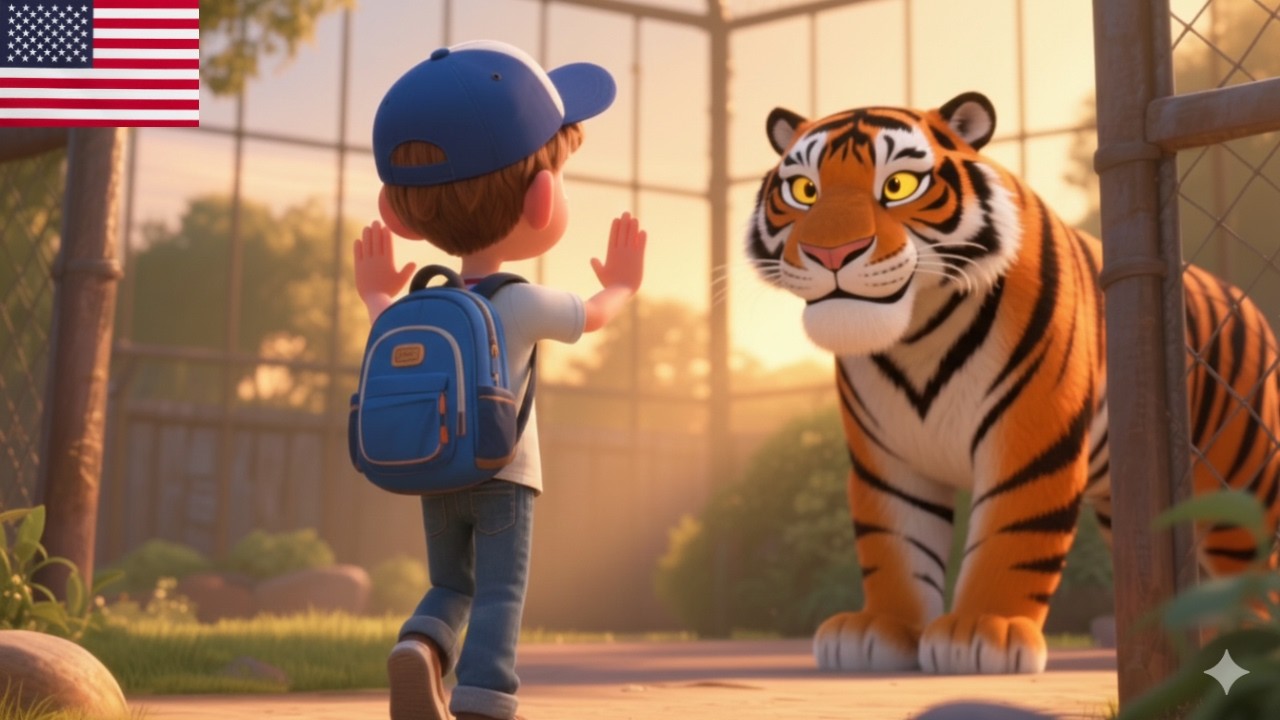 The Jungle Book Mowgli and Tiger 🌴3D 4K Bedtime Stories for Kids in English #animation #cartoon