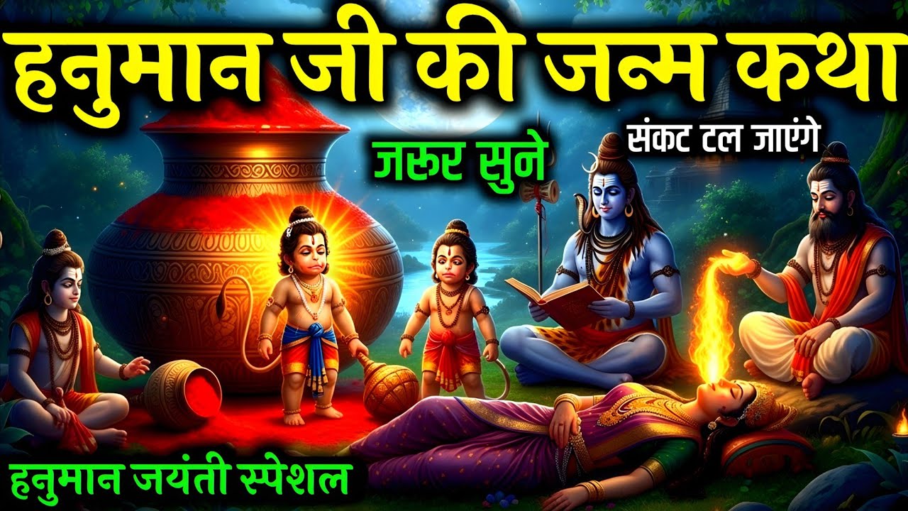 आज हनुमानजी की यह अमूल्य कथा जरूर सुनें | Sampurn Hanuman Katha | Hanuman Jayanti 2026 | #hanumanji 