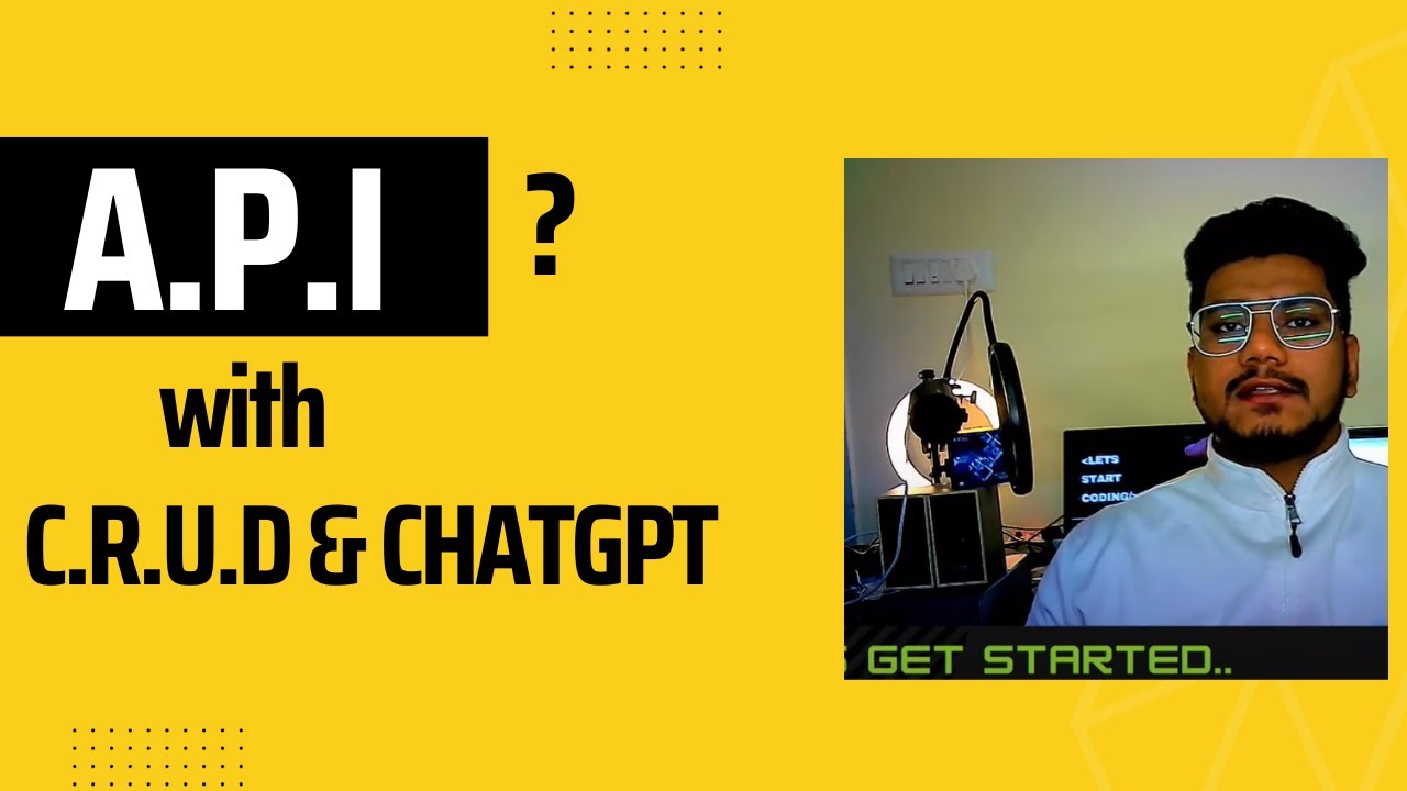What is API ? Explained with CRUD Operation using ChatGPT
