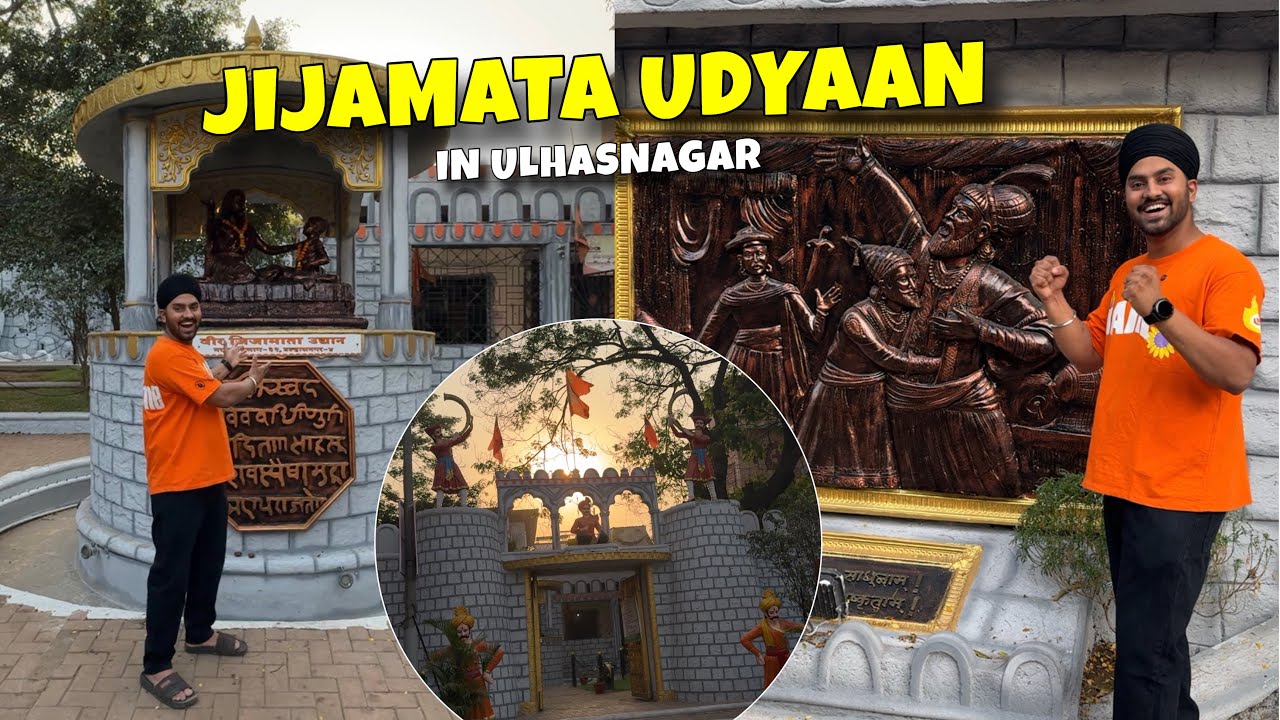 Chhatrapati Shivaji Maharaj theme Garden 😍 Jijamata Udyaan In Ulhasnagar ❤️