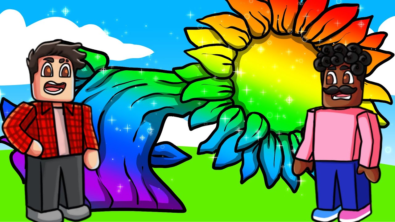 TRAFIŁEM MEGA RZADKI SŁONECZNIK W GROW A GARDEN