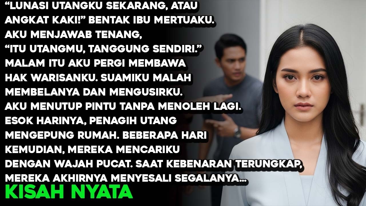 MERTUA MEMAKSAKU BAYAR UTANG 100 JUTA ATAU ANGKAT KAKI—KEPUTUSANKU MEMBUAT MEREKA TERDIAM