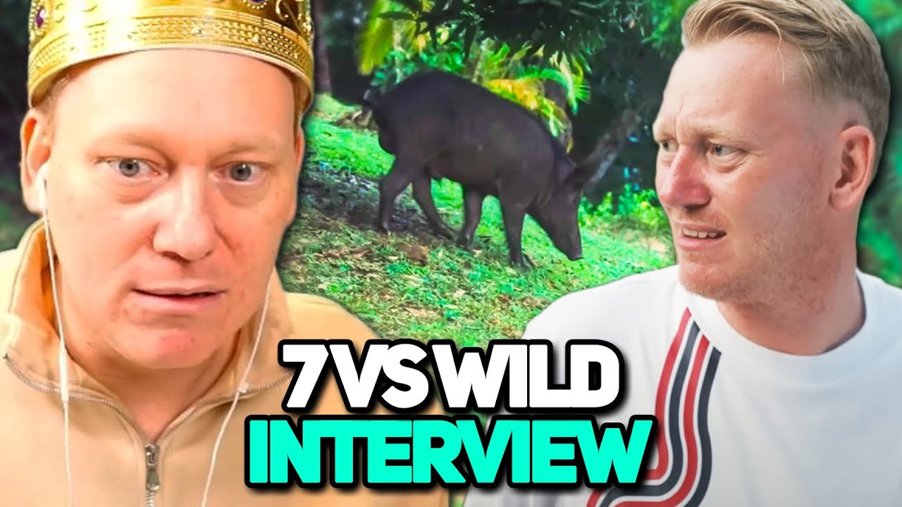 PLÖTZLICH TAUCHT EIN WILDSCHWEIN AUF! 😯 MEIN ABSCHIEDS INTERVIEW BEI 7 VS WILD 😢