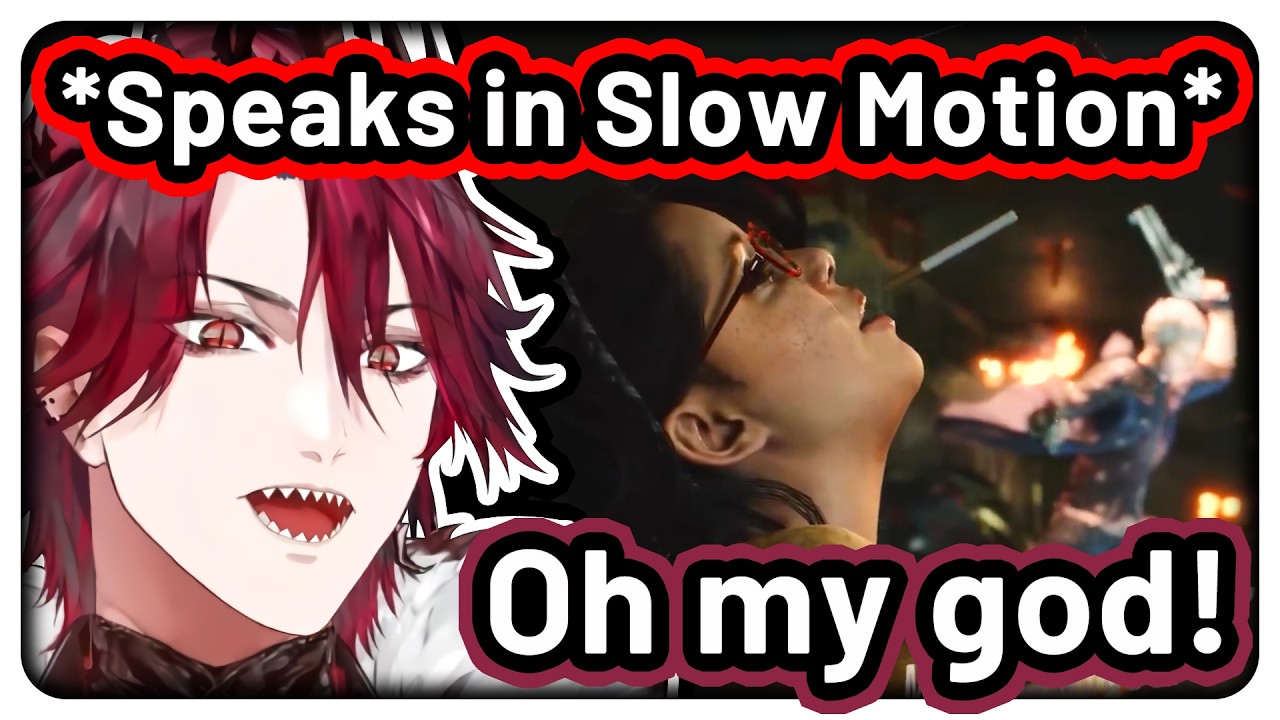 Jurard's reaction to the opening cutscene of Devil May Cry 5 【Holostars EN】