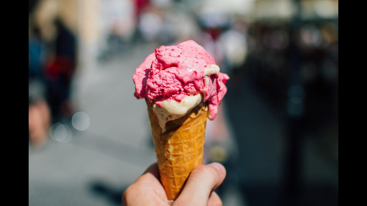 Eiscreme, Milcheis, Fruchteis - Speiseeis im Erkl&auml;rvideo