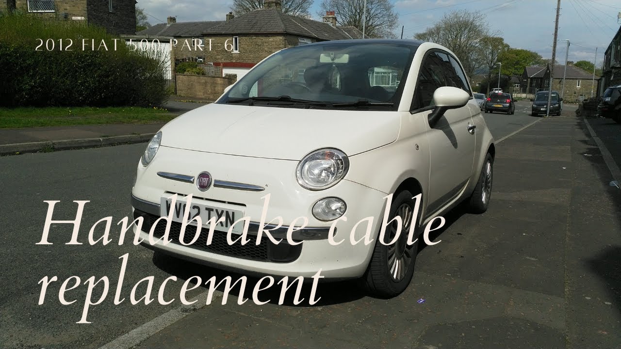 This car needed handbrake cables - 2012 Fiat 500 Part 6