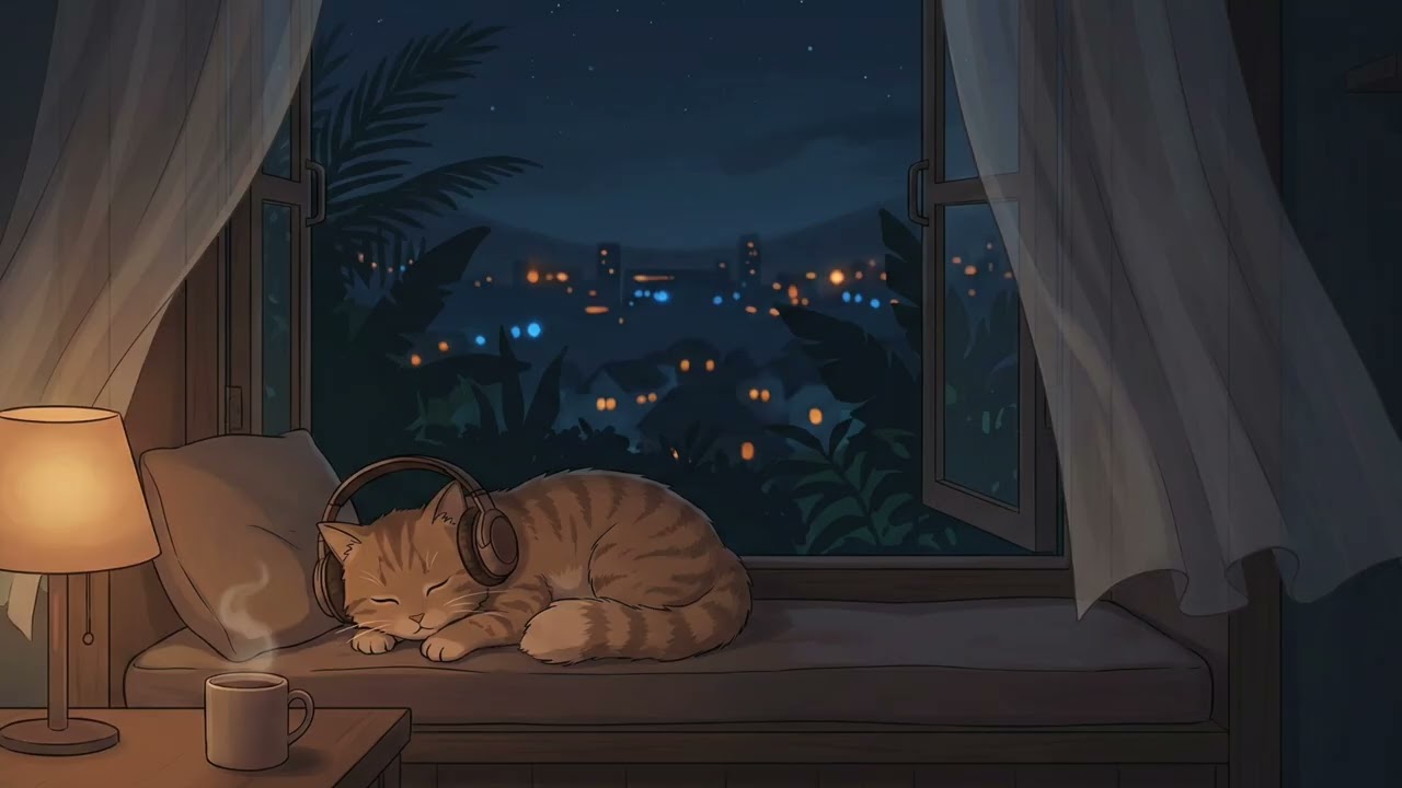 Dormiva Nusantara Nights 🌙 Warm Tropical Lofi for Sleep, Study & Relaxation
