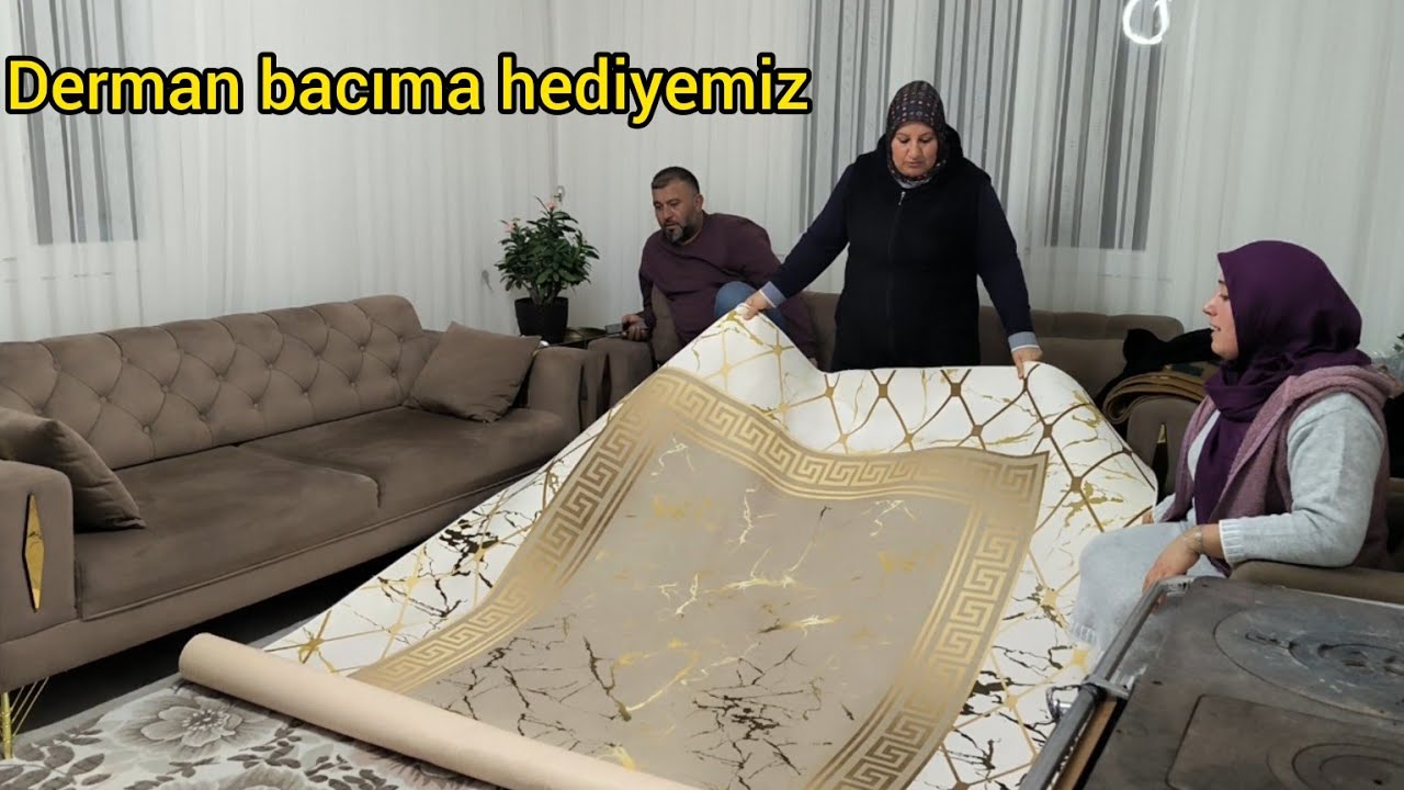 DERMAN BACIMA HEDİYEMİZ ÇOK BEĞENDİLER NASIL OLMUŞ⁉️ELMAS BACIMA GİTTİK‼️ ÇEKİRDEKLERİ TEMİZLEDİM✔️