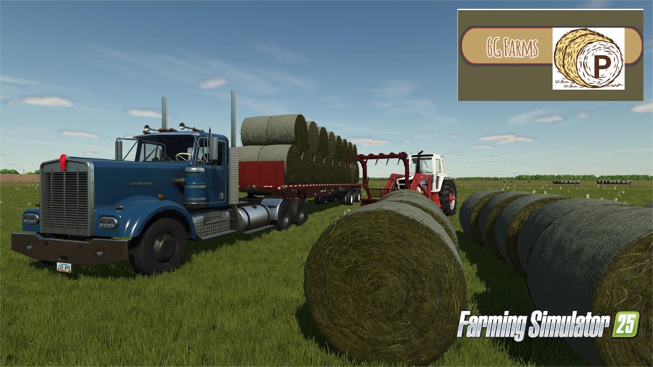 Hauling in almost 600 bales. Rolling in the money