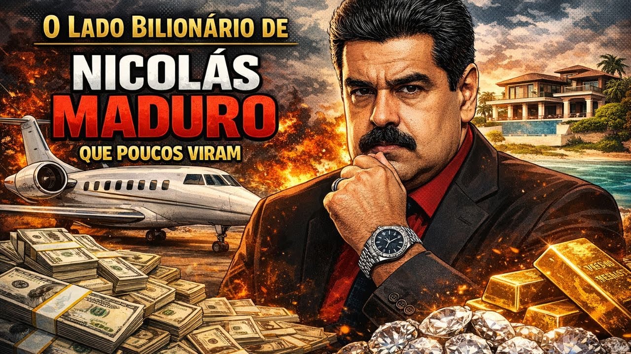 Nicolás Maduro: Poder, Ouro e Corrupção Sem Limites