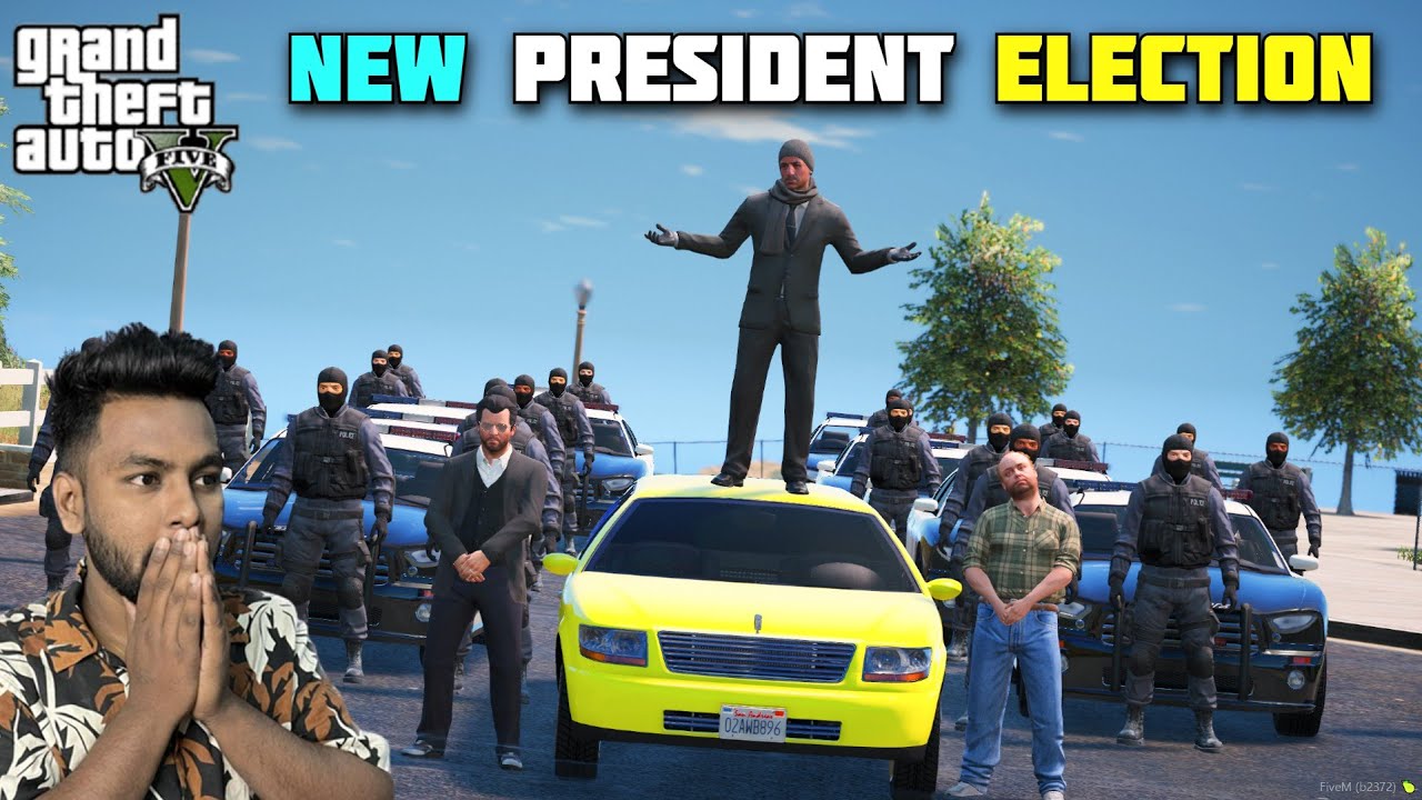 GTA V : NEW PRESIDENT ELECTION IN LOS SANTOS || BB GAMING