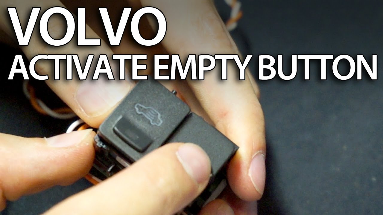 How to activate empty button in Volvo dome light (C30 S40 V50 V60 S60 S80 V70 tuning)