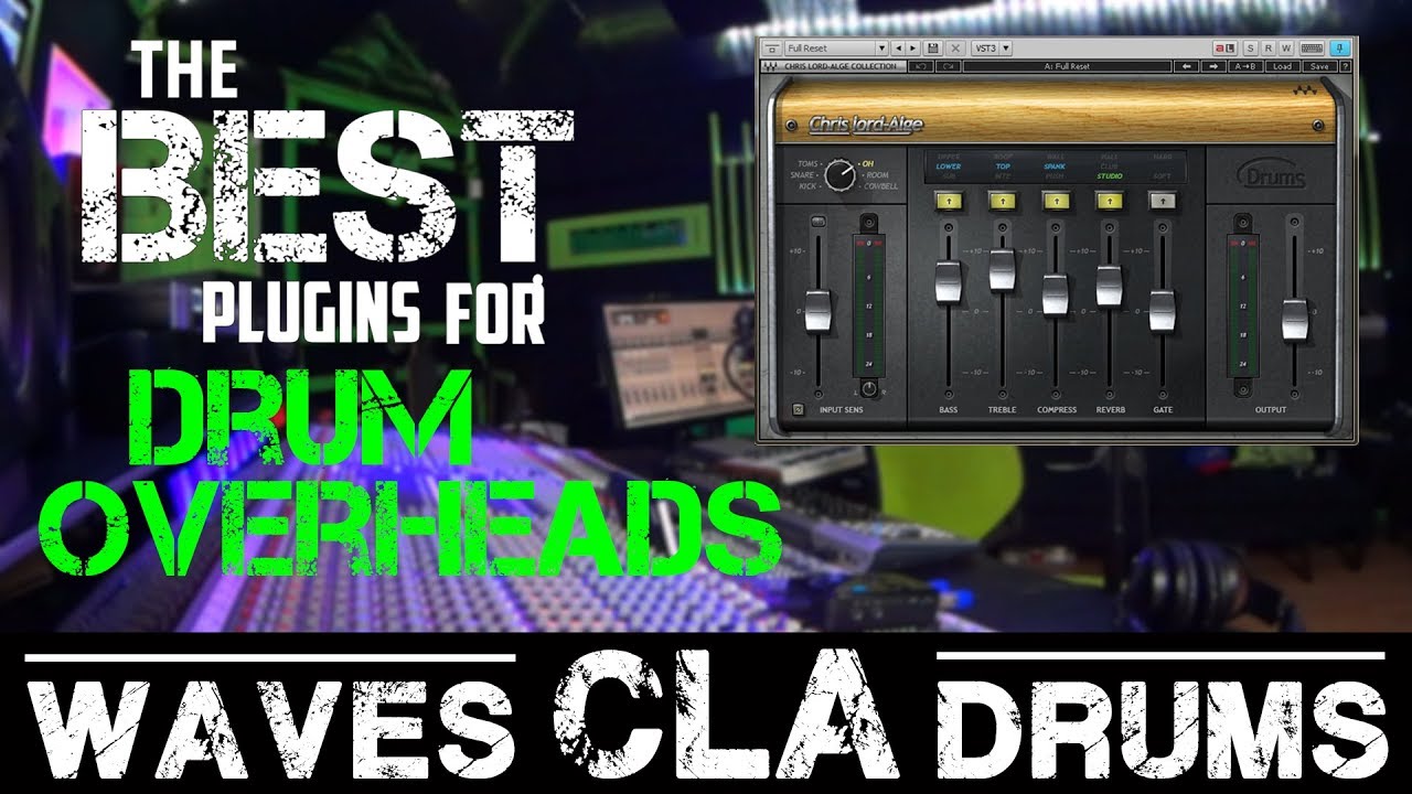 The Best Plugins For Drum Overheads - Waves CLA Drums