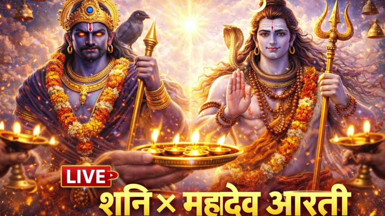 🔴 शनिदेव महादेव LIVE – दुख, कष्ट और शनि दोष से मुक्ति