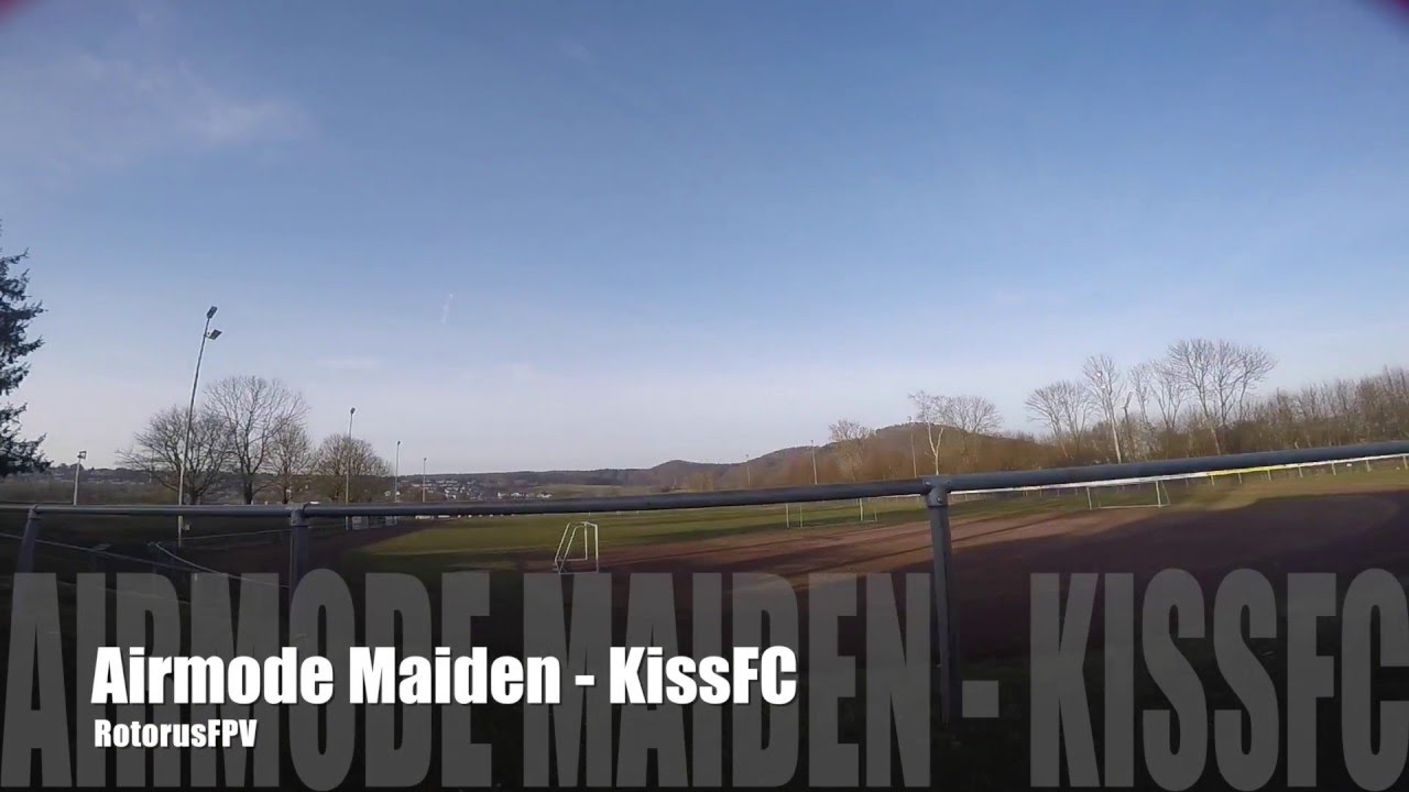 airmode maiden with kissfc on QAV-R Raceblade