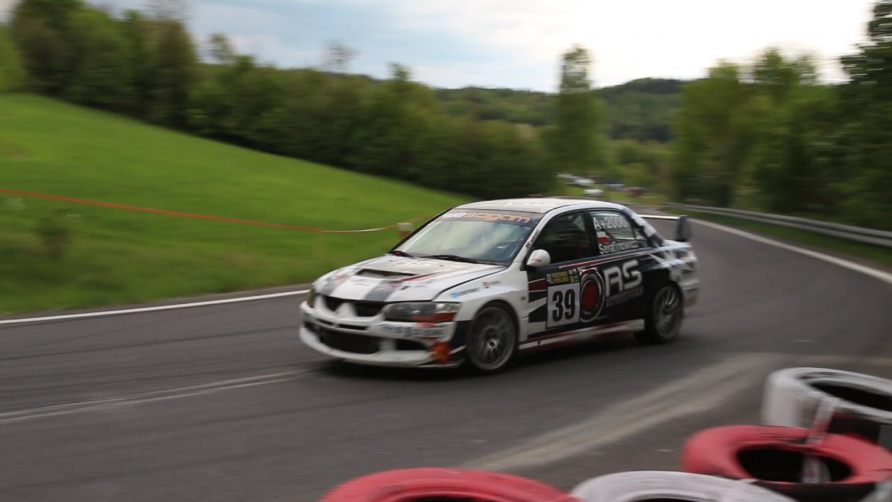 Rafał Serafinowicz Mitsubishi Lancer Evo 8 (1 i 2 runda GSMP 2015 Załuż)