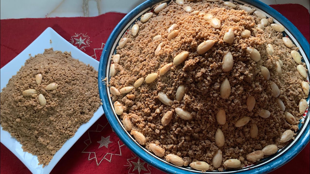 سفوف أو سلو المغربي بإضافة جوج مكونات لذيذ متشبعوش منو 