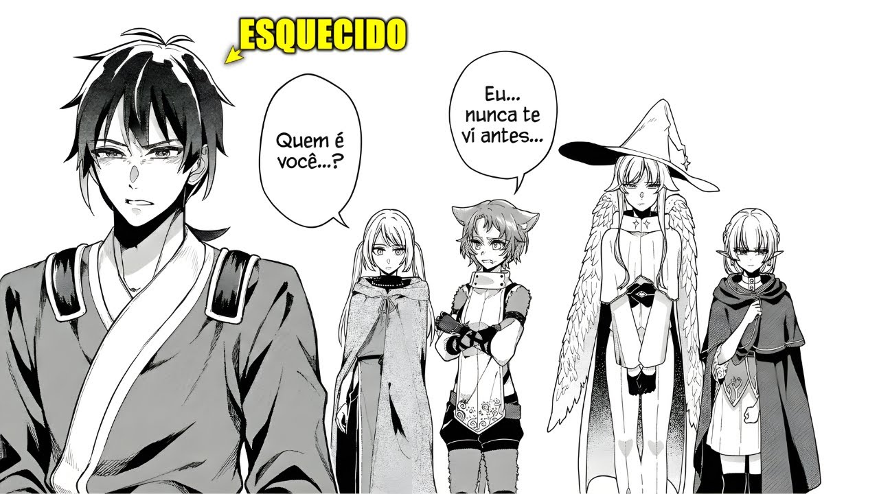 ELE foi APAGADO da MEMÓRIA das HEROÍNAS, mas VOLTA para SALVAR ELAS da MALDIÇÃO!