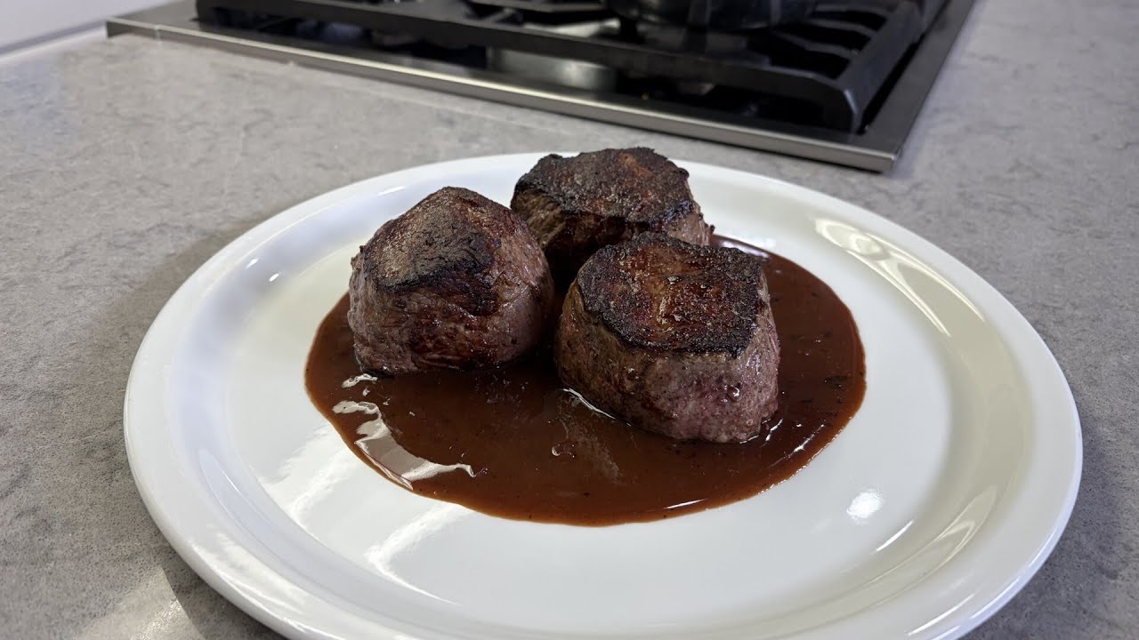 In The Kitchen: Sirloin Steaks with Red Wine Sauce