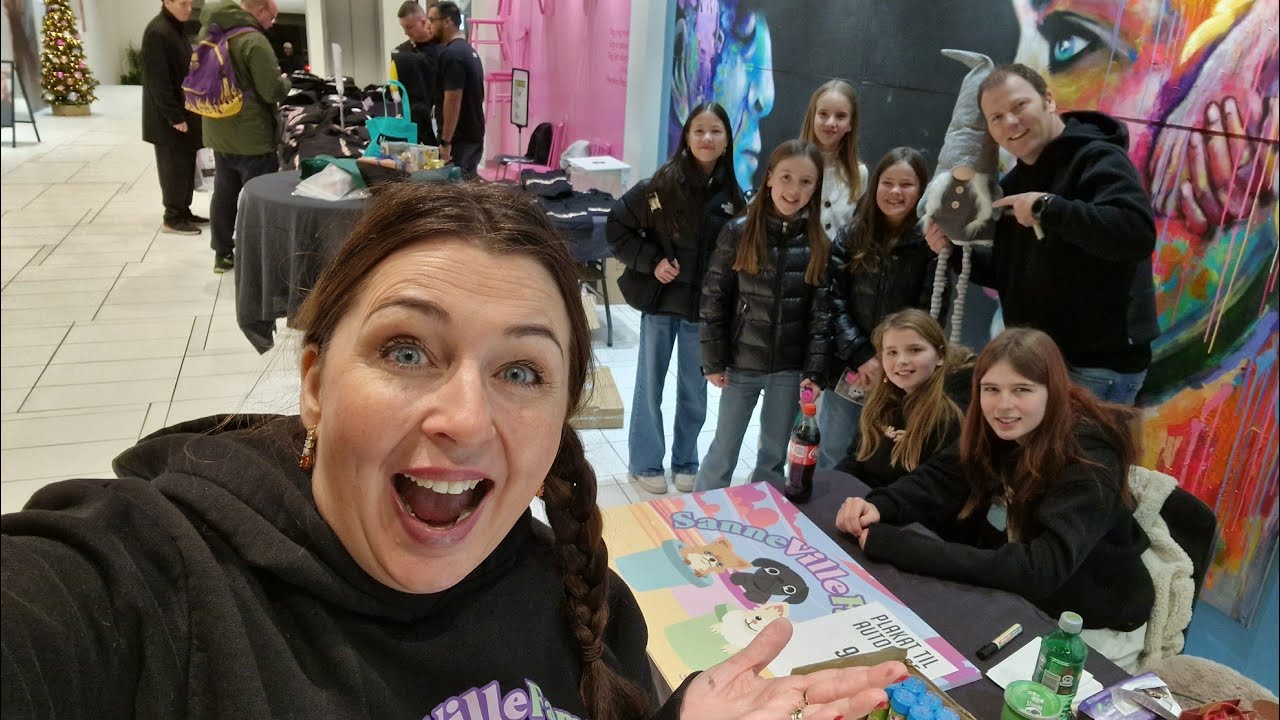 Reklame for FRIISAALBORG🤗MEET-UP😃FANS SOM SYNGER FOR OS🎶🎅