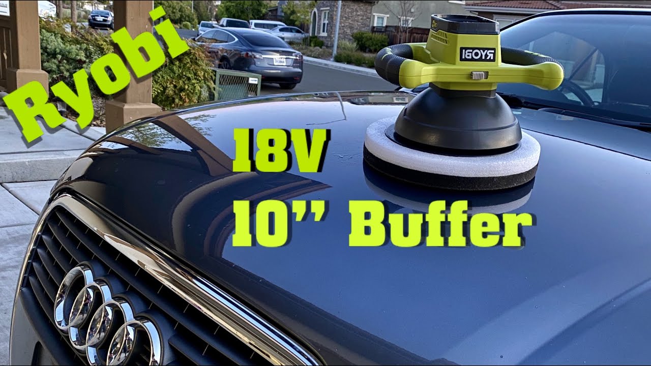 Отполируйте свою машину! Обзор 10-дюймового буфера Ryobi P435