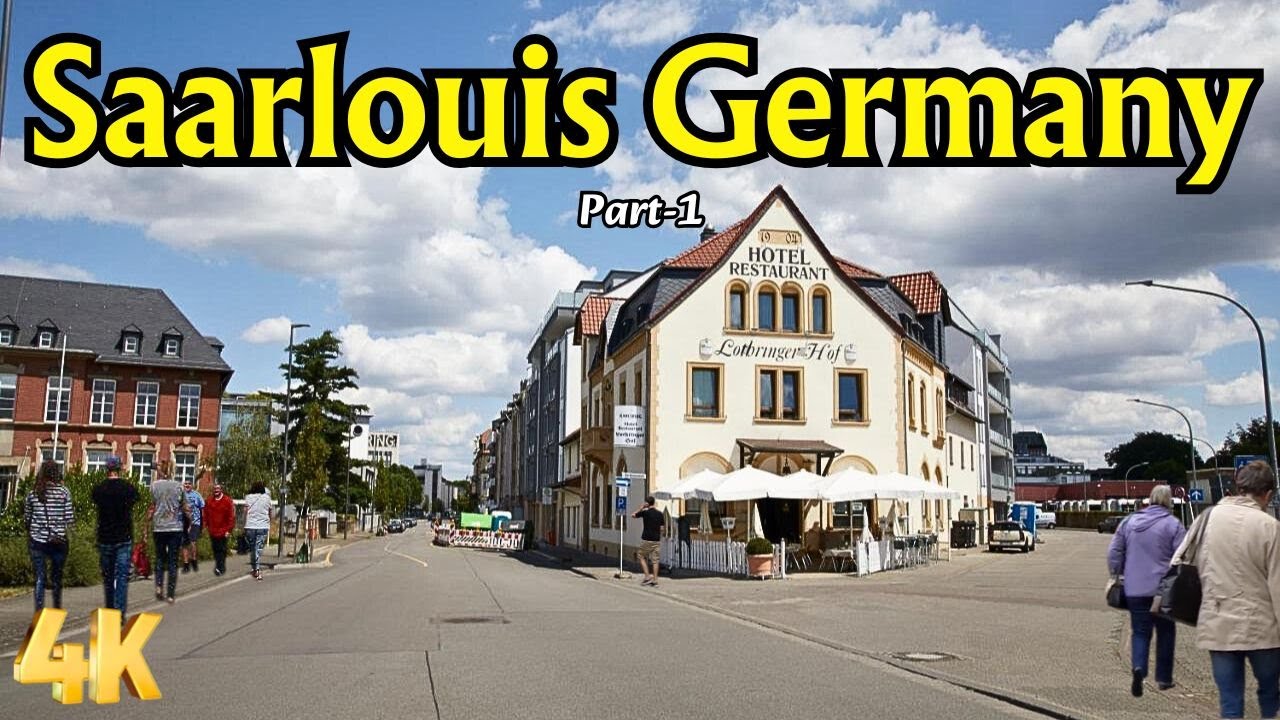 Saarlouis Germany 🇩🇪 | Saarlouis Street Walking Tour Part 1 | The Beauty of Saarlouis City