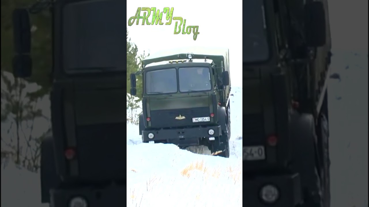 Белорусский военный грузовик МАЗ-6317. Отличный транспорт для армии