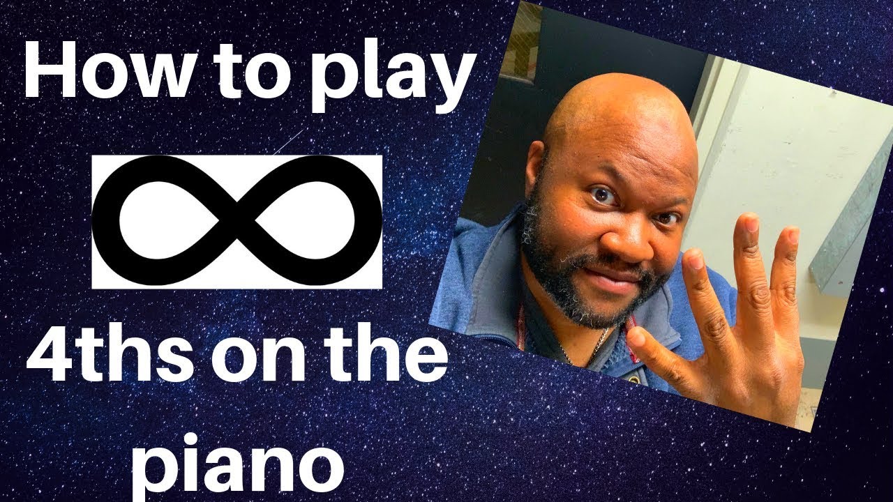 How to play Infinite 4ths on the piano  (Advanced)