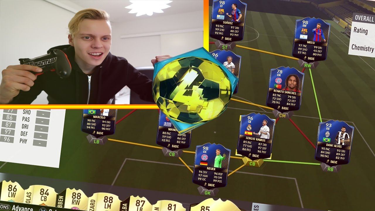 FIFA 17 USKOMATON TOTY FUT DRAFT!!