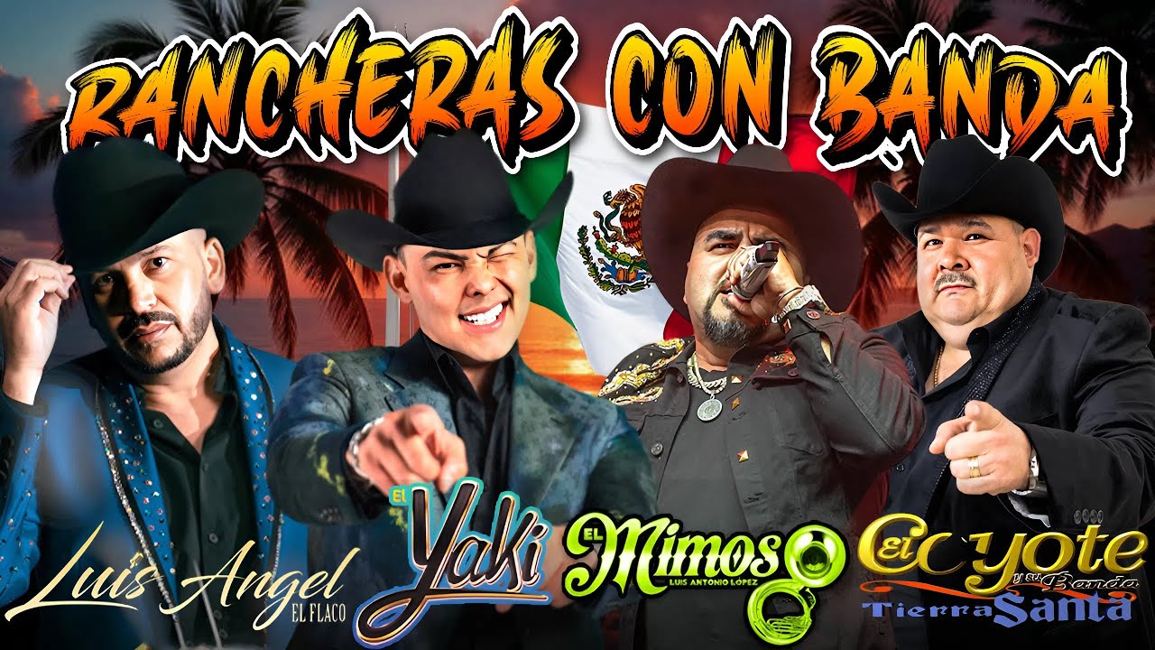 Banda Mix 2026 🍻 El Yaki, El Mimoso, Luis Ángel & El Coyote 🎺 Puras Pa' Pistear