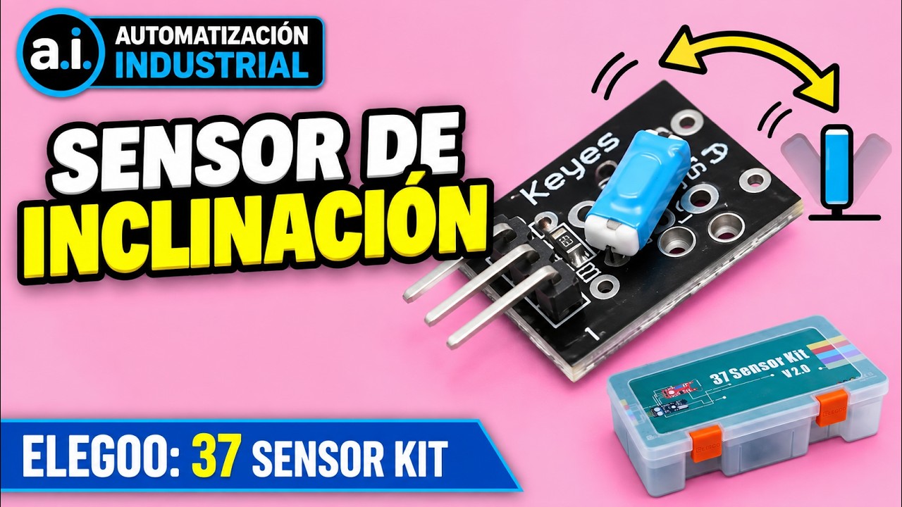 ELEGOO 🎯. SK 060: SENSOR DE INCLINACI&Oacute;N (KY-020).