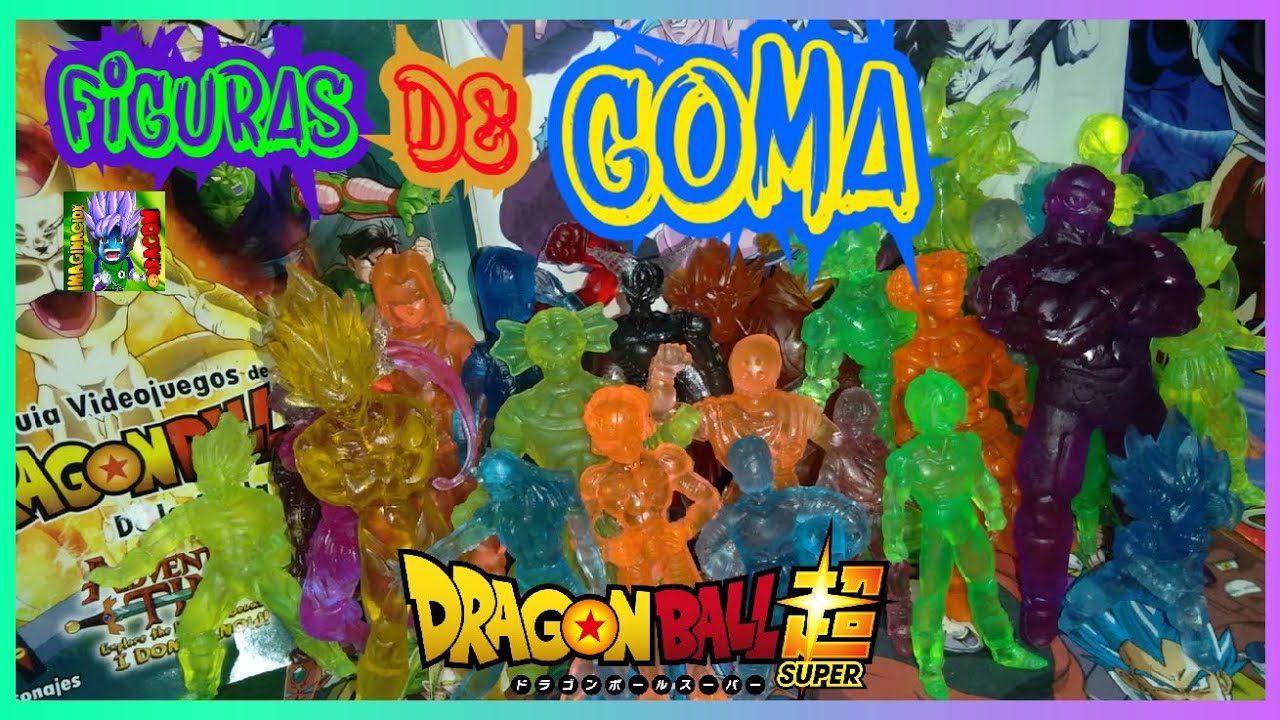 Figuras de goma de Dragon Ball Z y Súper review