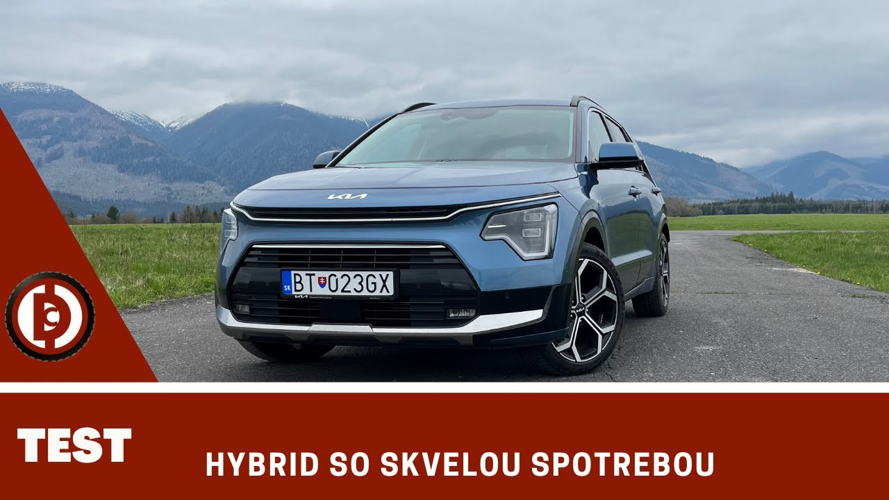 Hybrid so skvelou mestskou spotrebou. 2023 Kia Niro 1.6 GDi HEV TEST - Dominiccars.sk