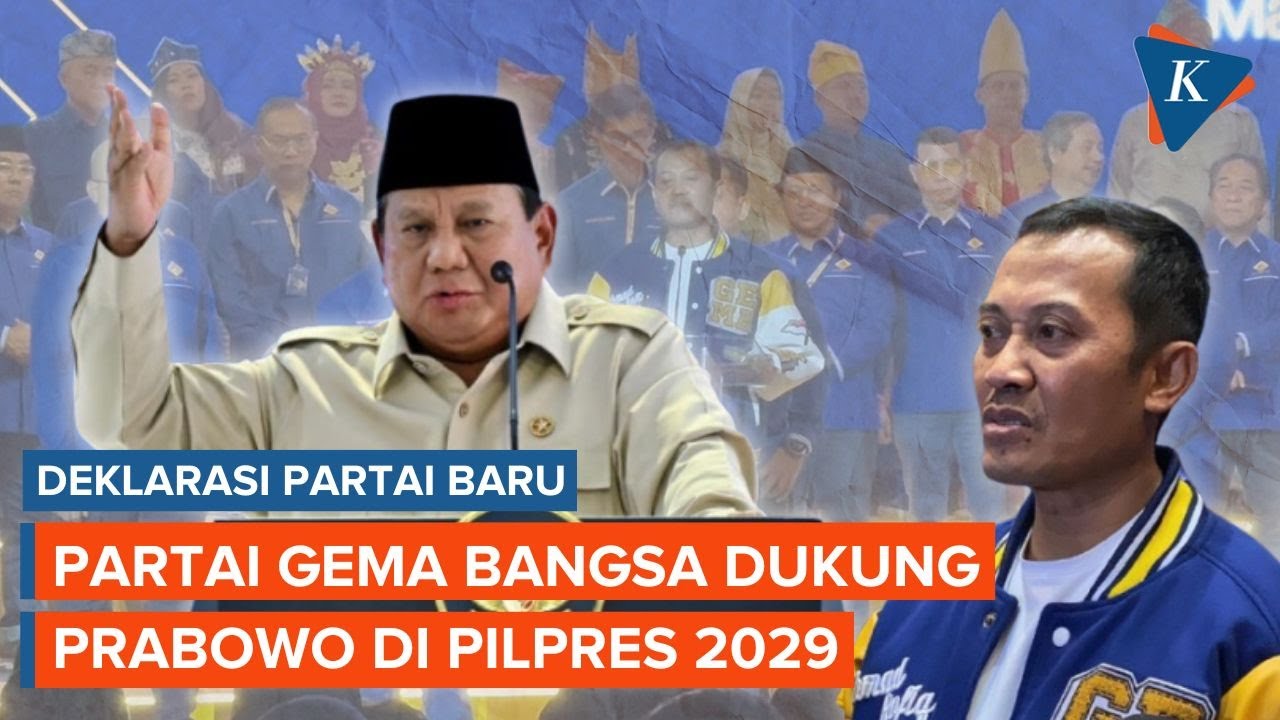 Alasan Partai Gema Bangsa Dukung Prabowo di Pilpres 2029