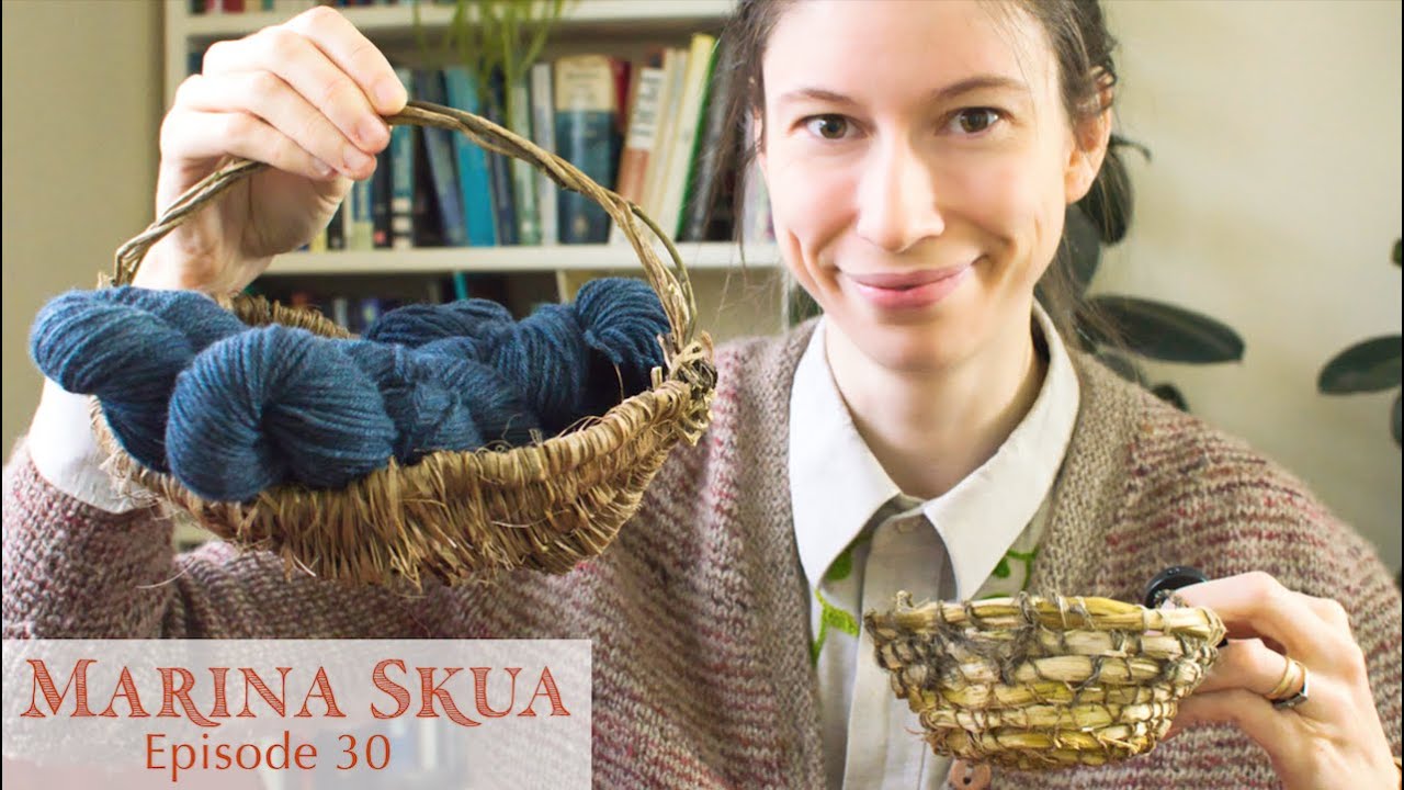 Marina Skua Podcast Ep 30 &ndash; Shawl knitting, British wool, foraged baskets, and rosemary cuttings