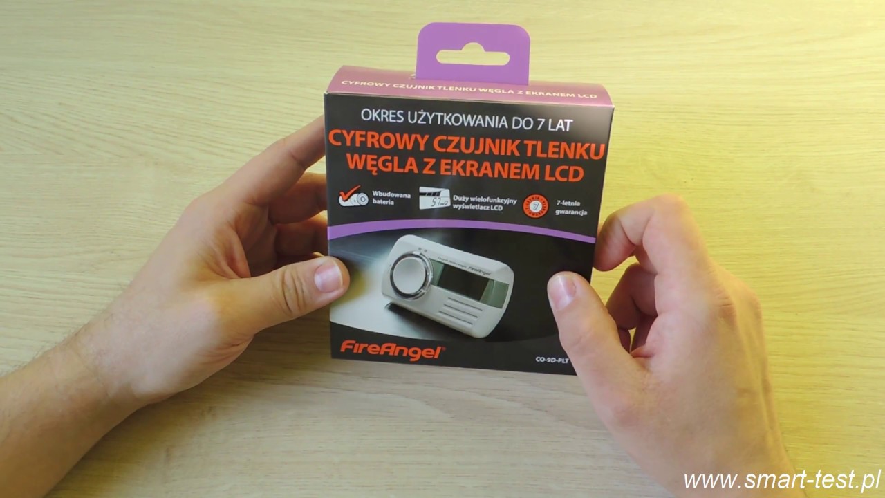 FireAngel CO 9D czujnik tlenku węgla / czadu