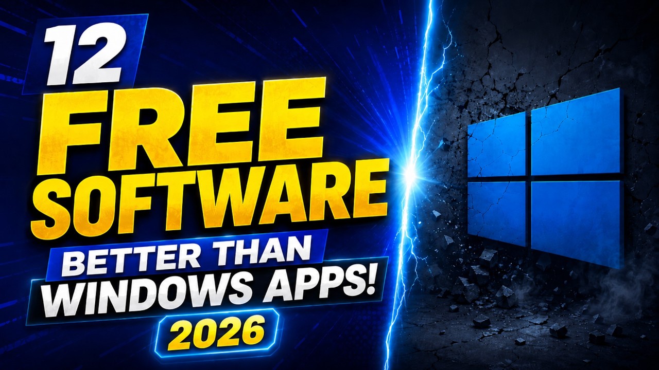 12 бесплатных программ, которые лучше стандартных приложений Windows! 2026