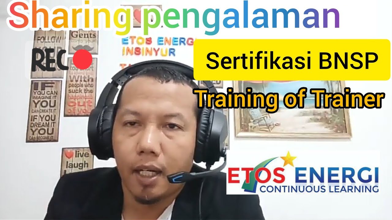 Eps 194 mendapatkan Sertifikasi BNSP Training of trainer ToT  🇲🇨💥 #trainer #certification #sharing