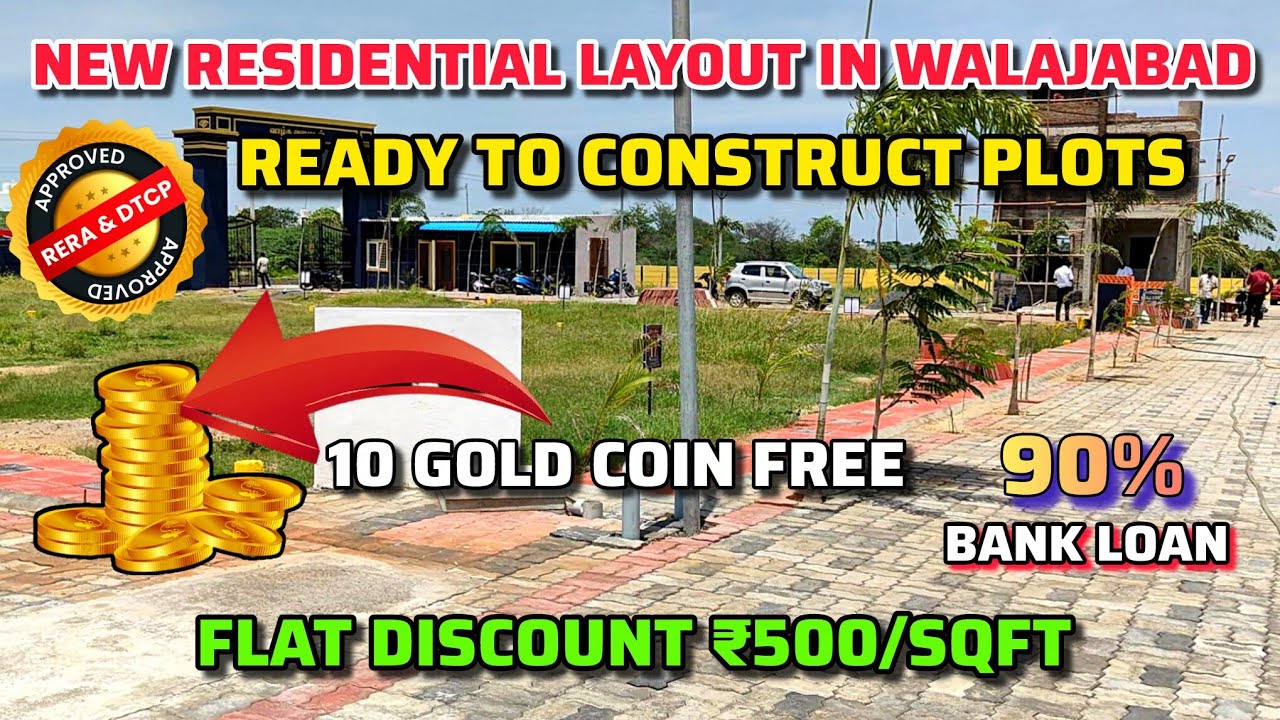 Plots for sale in walajabad | land for sale in walajabad | house for sale in walajabad