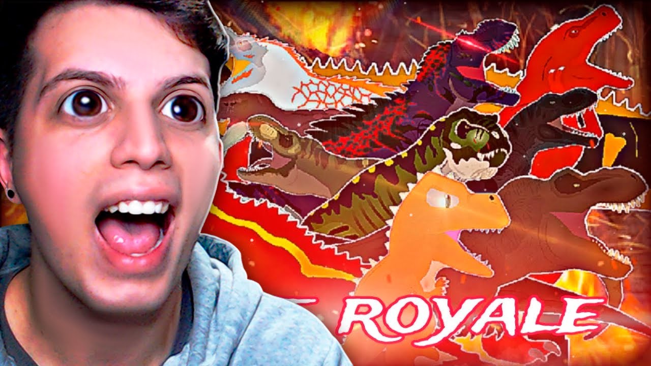 O MAIOR BATTLE ROYALE de T-REX do MUNDO! 