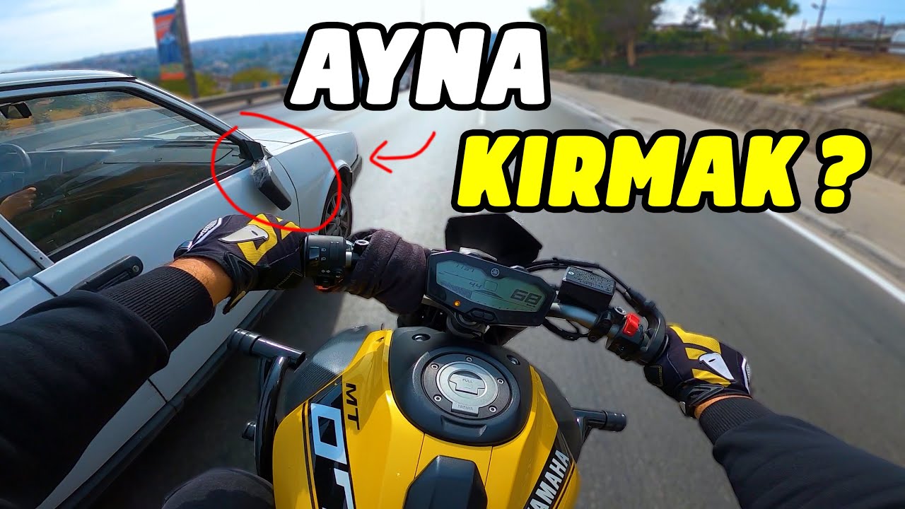 AYNA KIRMA MESELESİ - &Ouml;ZLENEN ANILAR - ( HAFTALIK VLOG ) - MT07 MOTOVLOG
