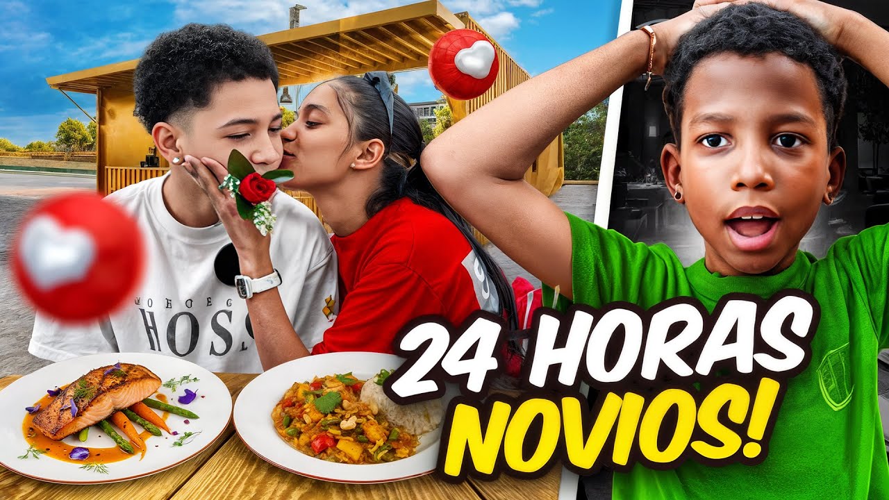 NOVIOS POR 24 HORAS 😱 TILÍN SE ENOJA !!