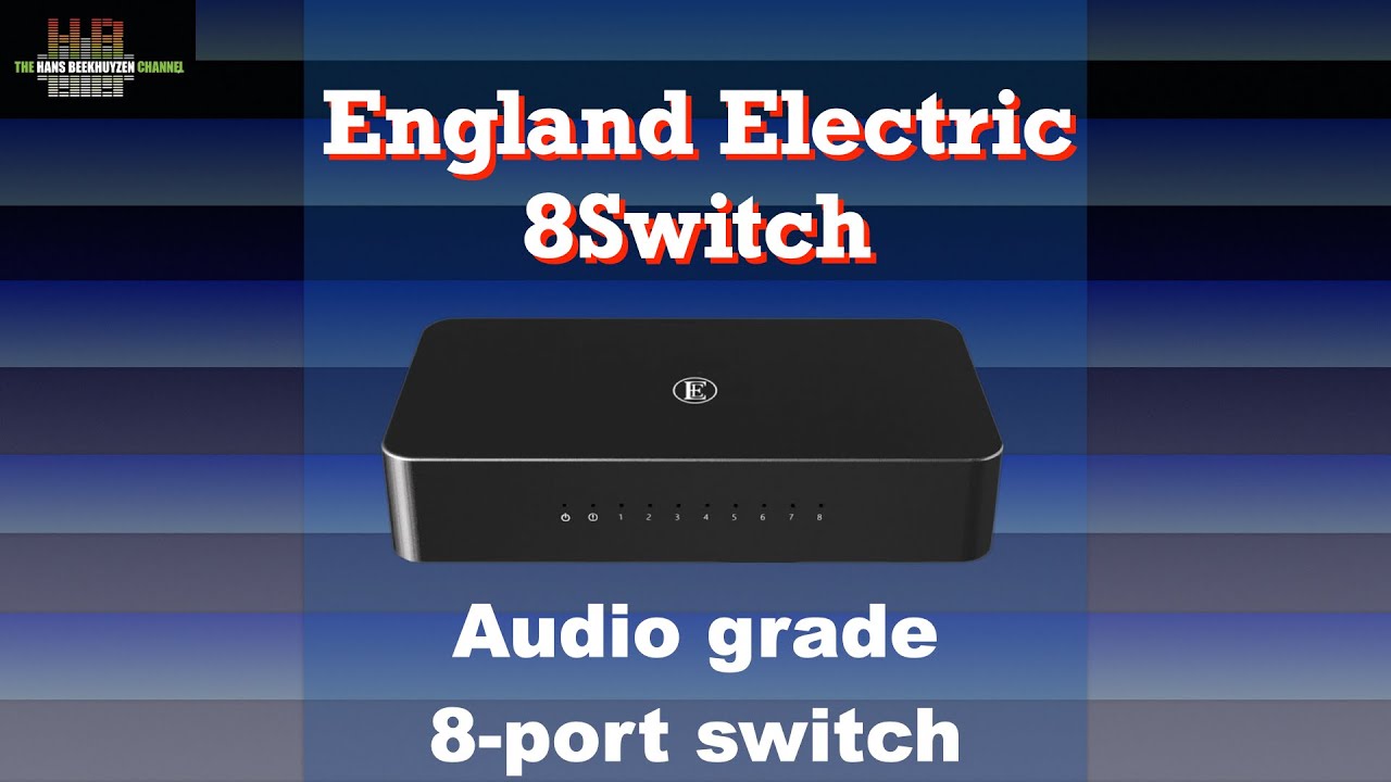 Сетевой коммутатор English Electric 8Switch для аудиофилов