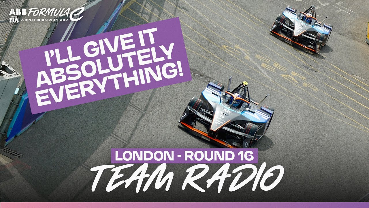 The Season 11 Finale As Heard On Team Radio! 🫨 | 2025 Marvel Fantastic Four London E-Prix Round 16