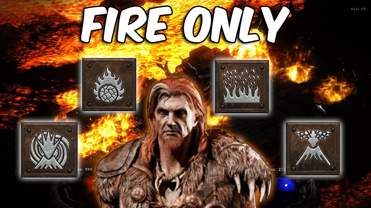 How I Beat D2R With a Fire Only Druid