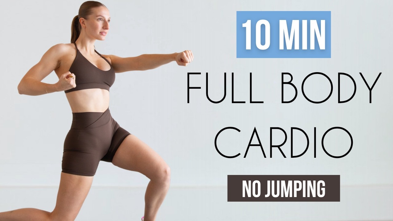 10 Min Low Impact Cardio Workout at Home | Full Body, No Jumping