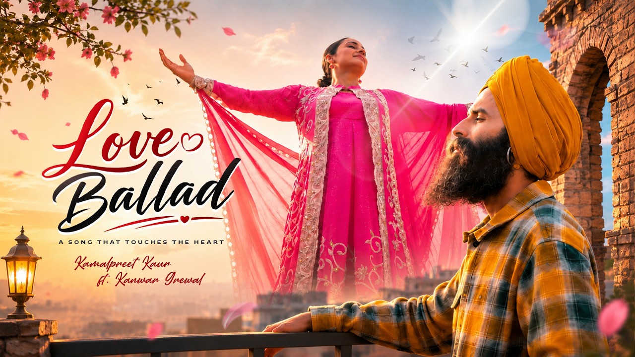 Love Ballad | Kamalpreet Kaur | Kanwar Singh Grewal |Official Video |@poeticpreet