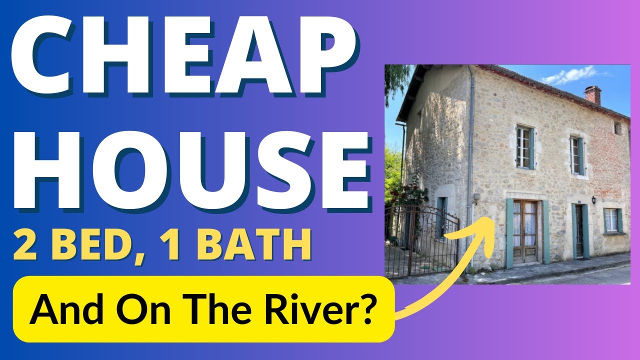Cheap House For Sale -  Surrounded By Castles + Views (On The Banks Of A River 😁)