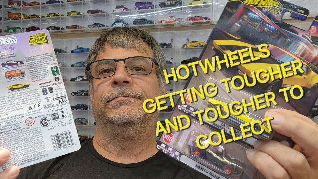 Hotwheels getting harder to collect